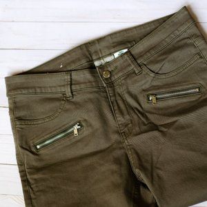 H&M Skinny Ankle Moto Pants